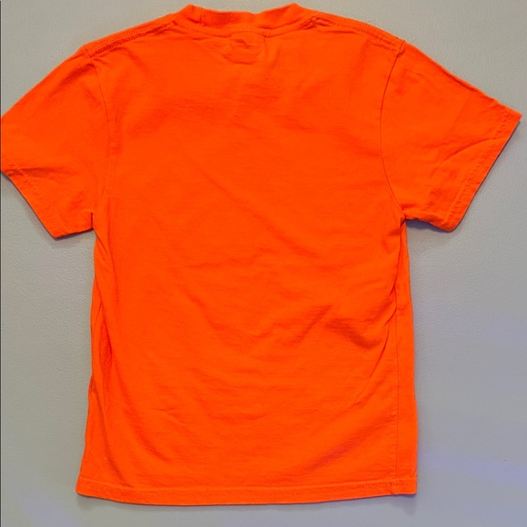 Orange Peace Sign Kids T-Shirt - Picture 5 of 5